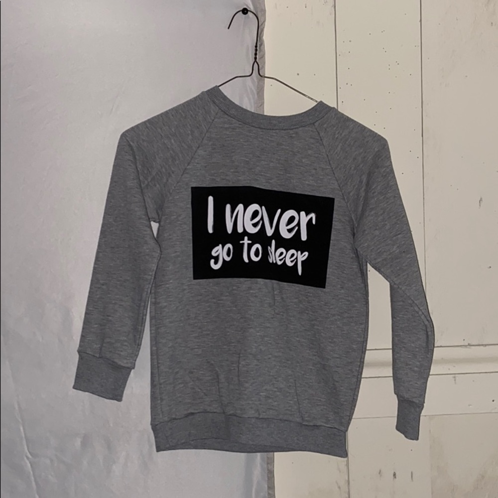 Grey Girls Sweatshirt